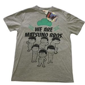 Mr. Osomatsu Japanese Anime Matsuno Bros T shirt We Are Japan Cartoon New Nwt